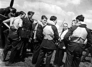 610 Squadron Pilots at Hawkinge1940